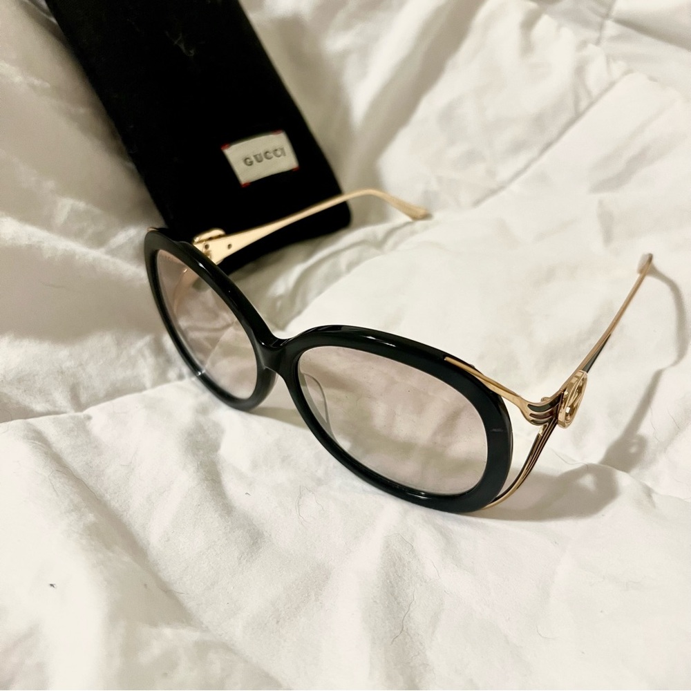 Gucci Oversized Round Sunglasses